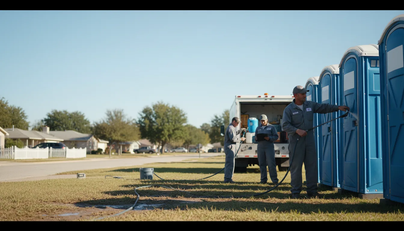 Long-Term Portable Toilet Rental in Rowan, IA near me